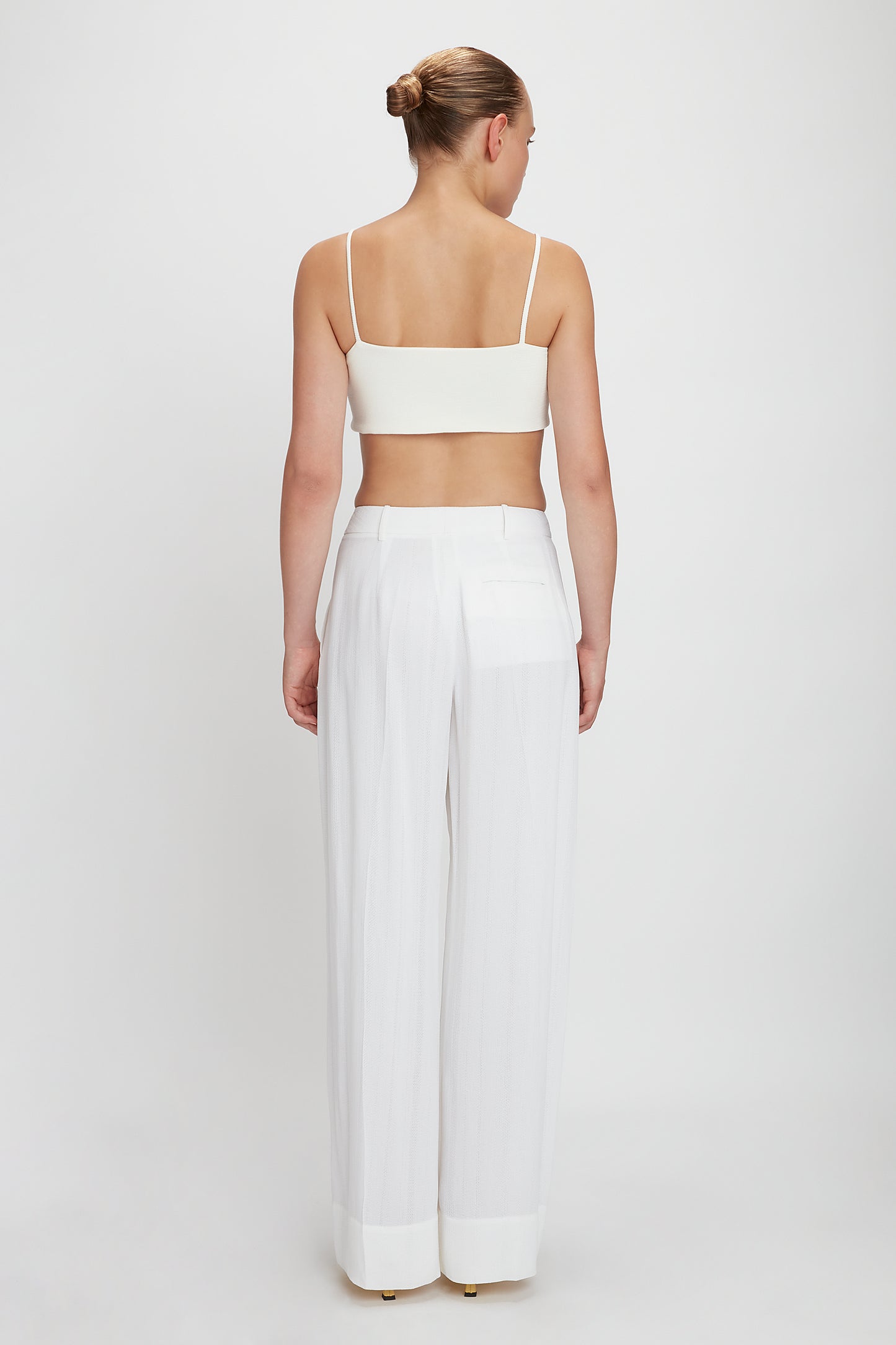 STRAIGHT LEG DROP TROUSERS