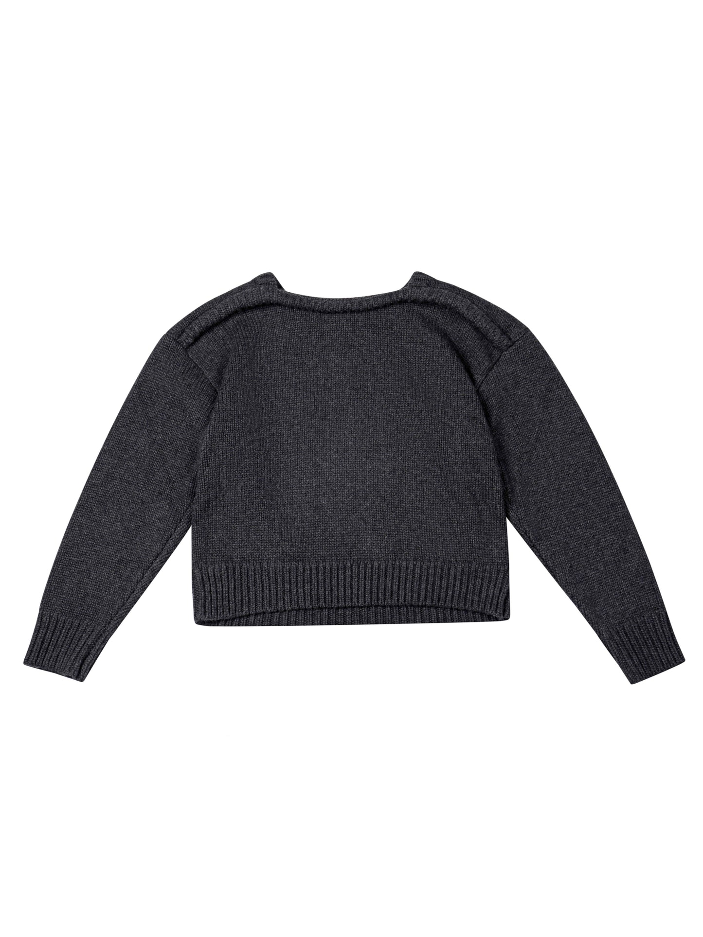 WOOL-CASHMERE KNIT SWEATER
