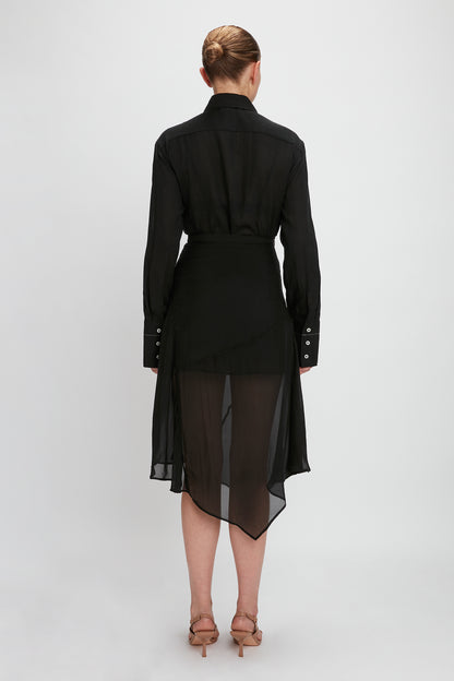 SHEER SLIM FIT SHIRT