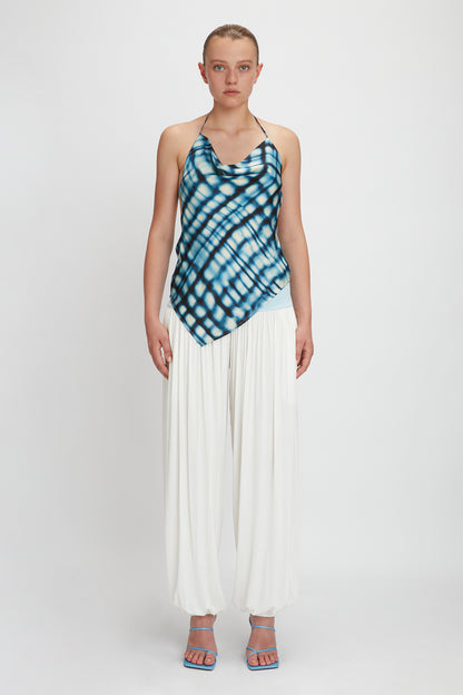 BIAS CUT PRINTED TOP