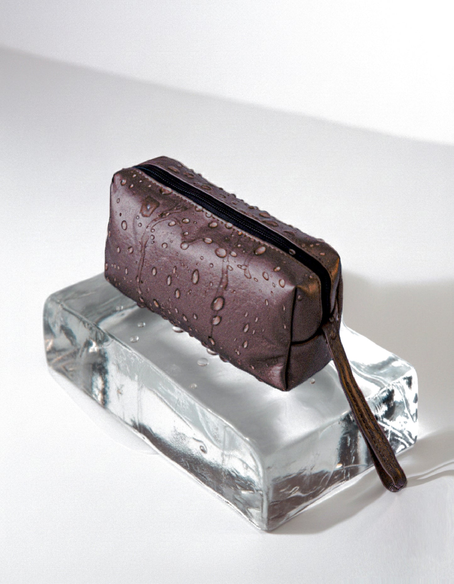 COATED COTTON MAKE UP BAG - SIZE MEDIUM