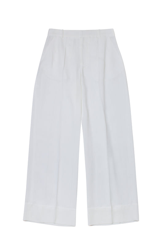STRAIGHT LEG DROP TROUSERS