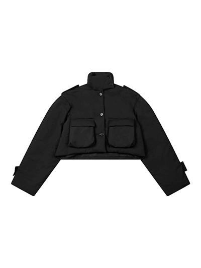 CROPPED PUFFER JACKET WITH 3M THINSULATE INSULATION