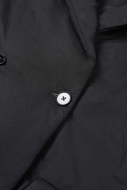 OVERSIZED DOUBLE-BREASTED PUFFER JACKET