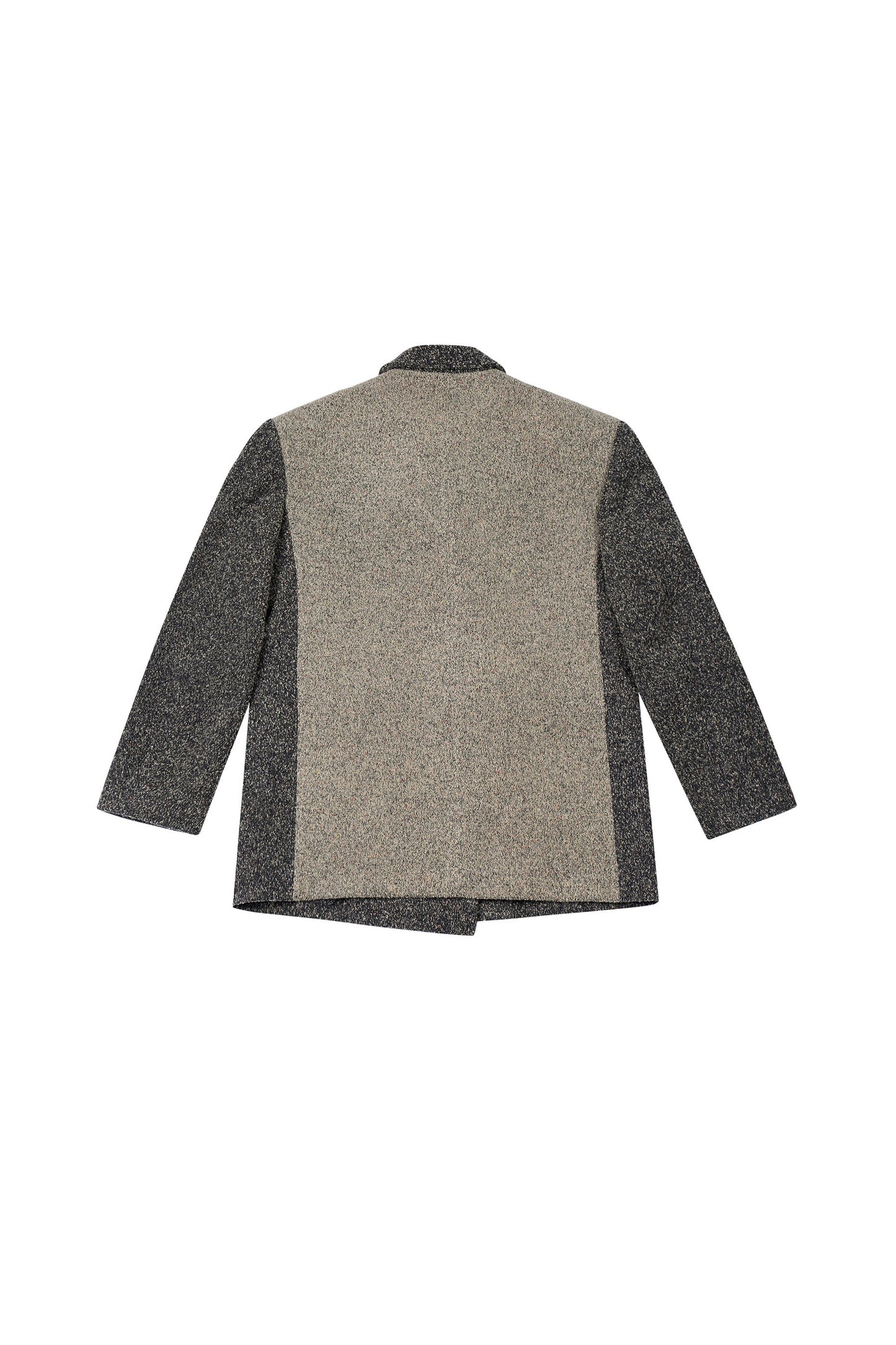 DOUBL FACE DOUBLE BREASTED WOOL COAT