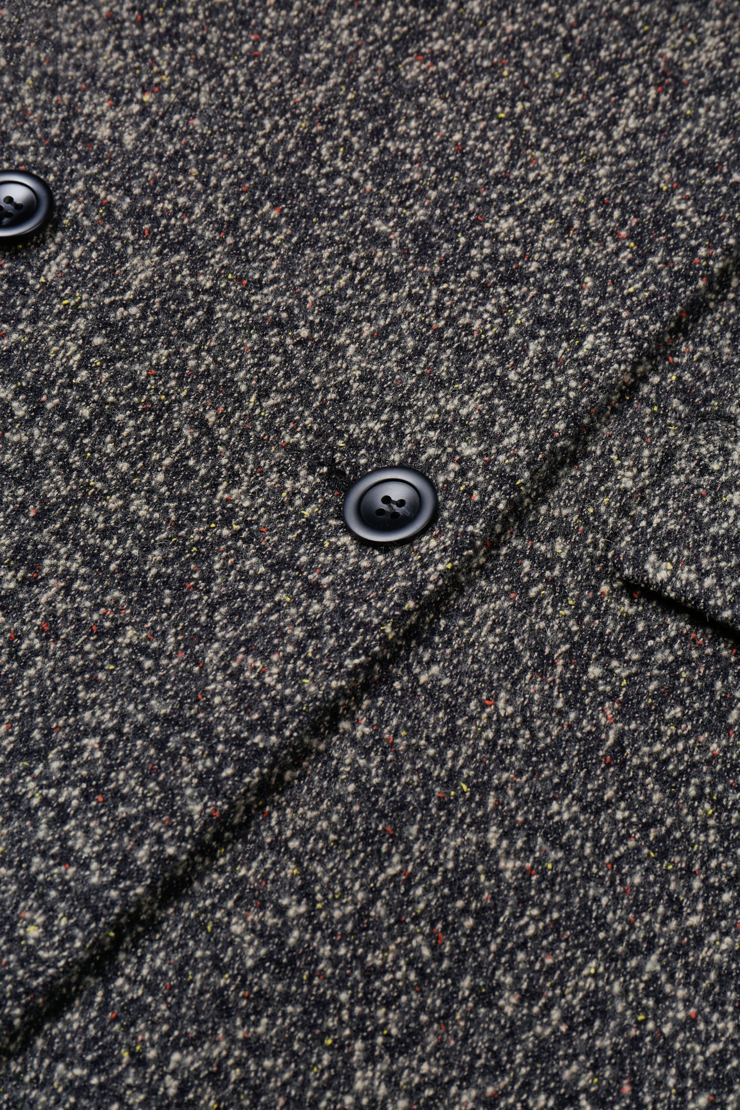 DOUBL FACE DOUBLE BREASTED WOOL COAT