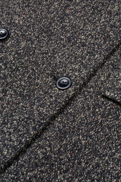 DOUBL FACE DOUBLE BREASTED WOOL COAT