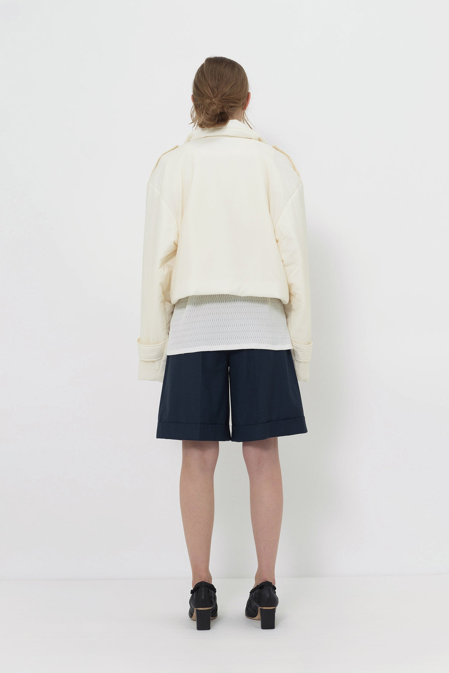 CROPPED PUFFER JACKET WITH 3M THINSULATE INSULATION