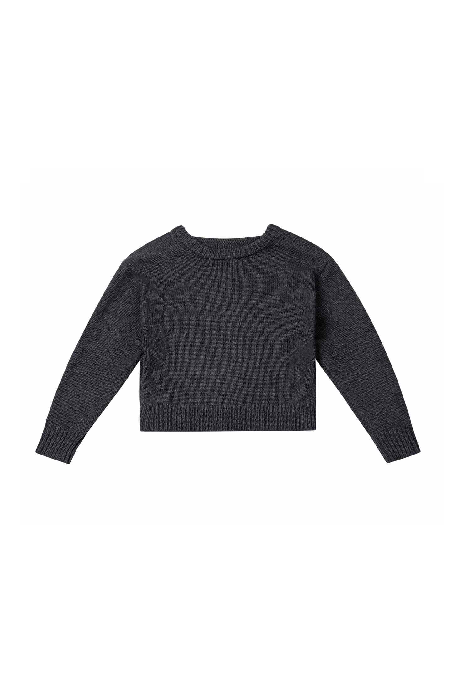 WOOL-CASHMERE KNIT SWEATER