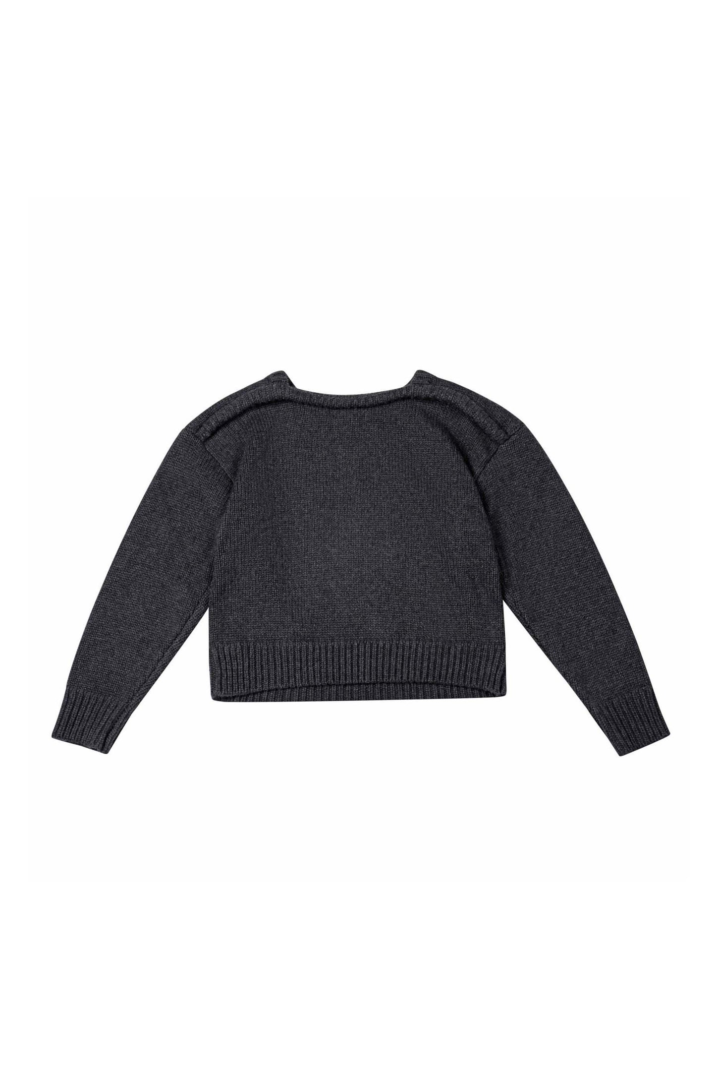 WOOL-CASHMERE KNIT SWEATER