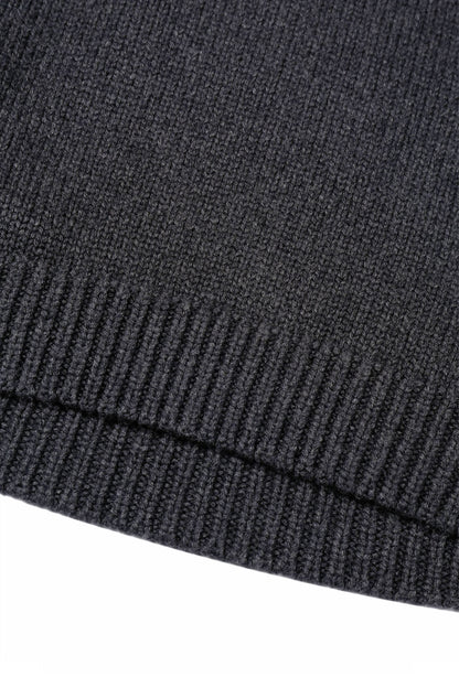 WOOL-CASHMERE KNIT SWEATER