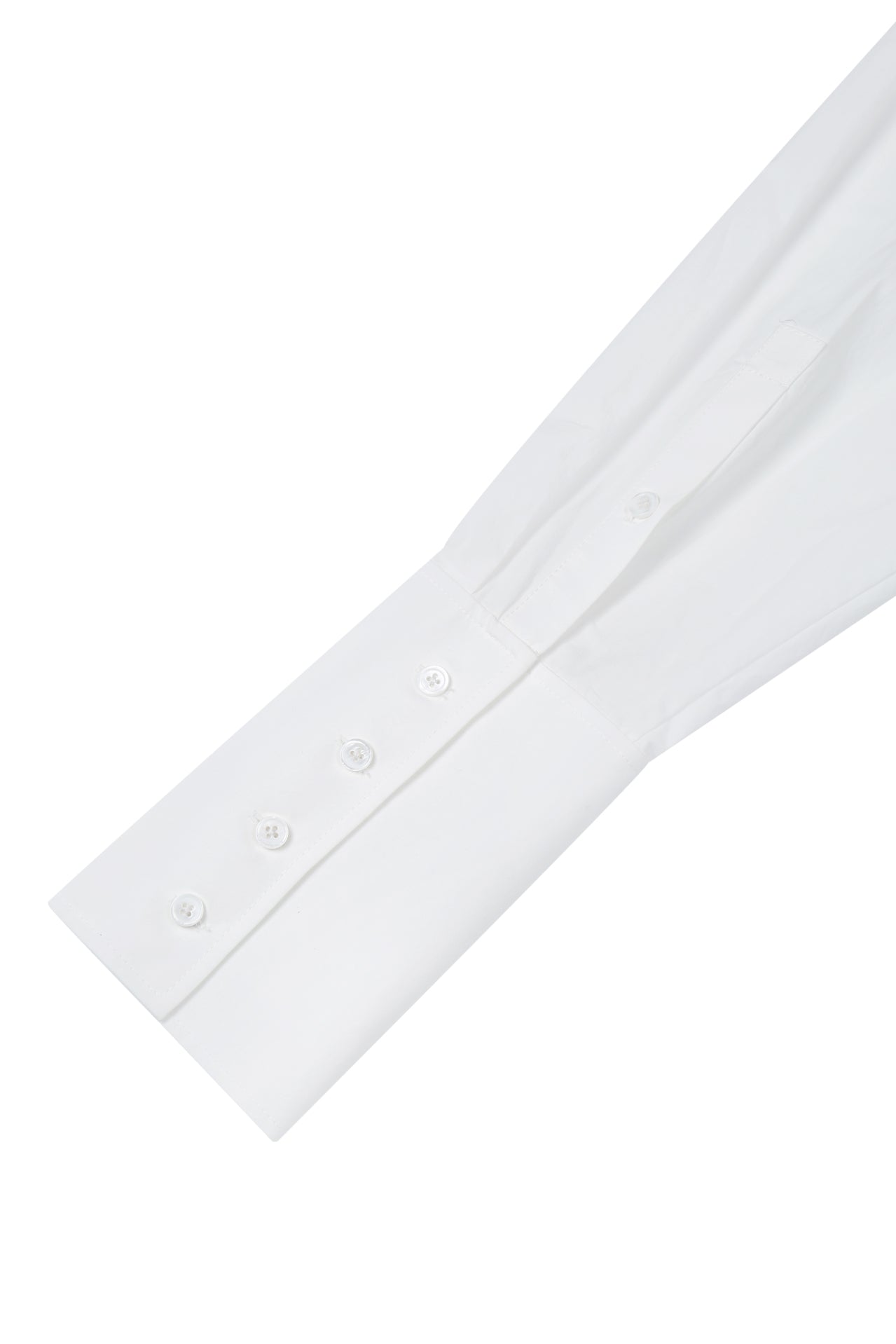 RUCHED COLLAR LONG SHIRT