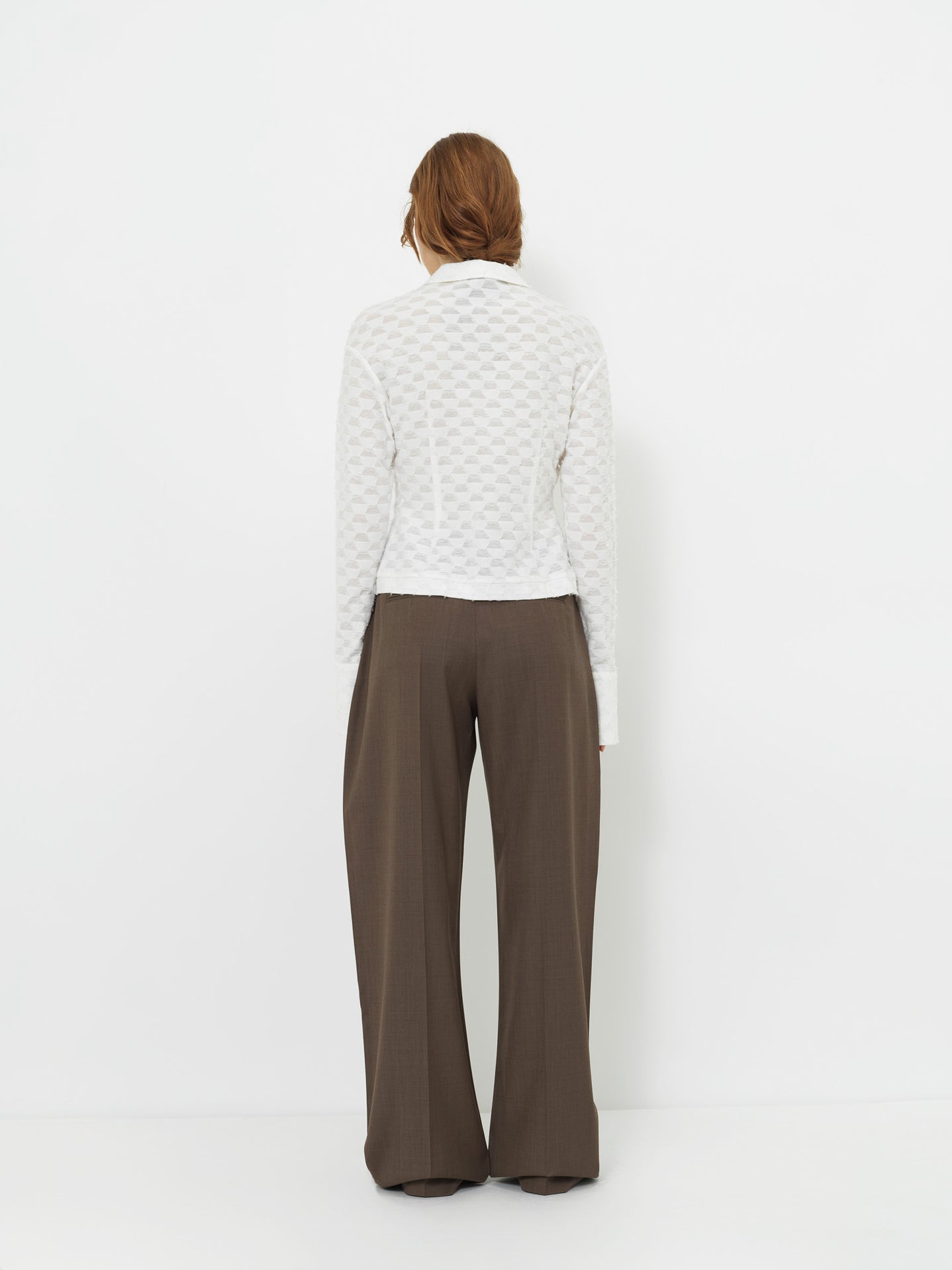 TAILORED WIDE-LEG TROUSERS