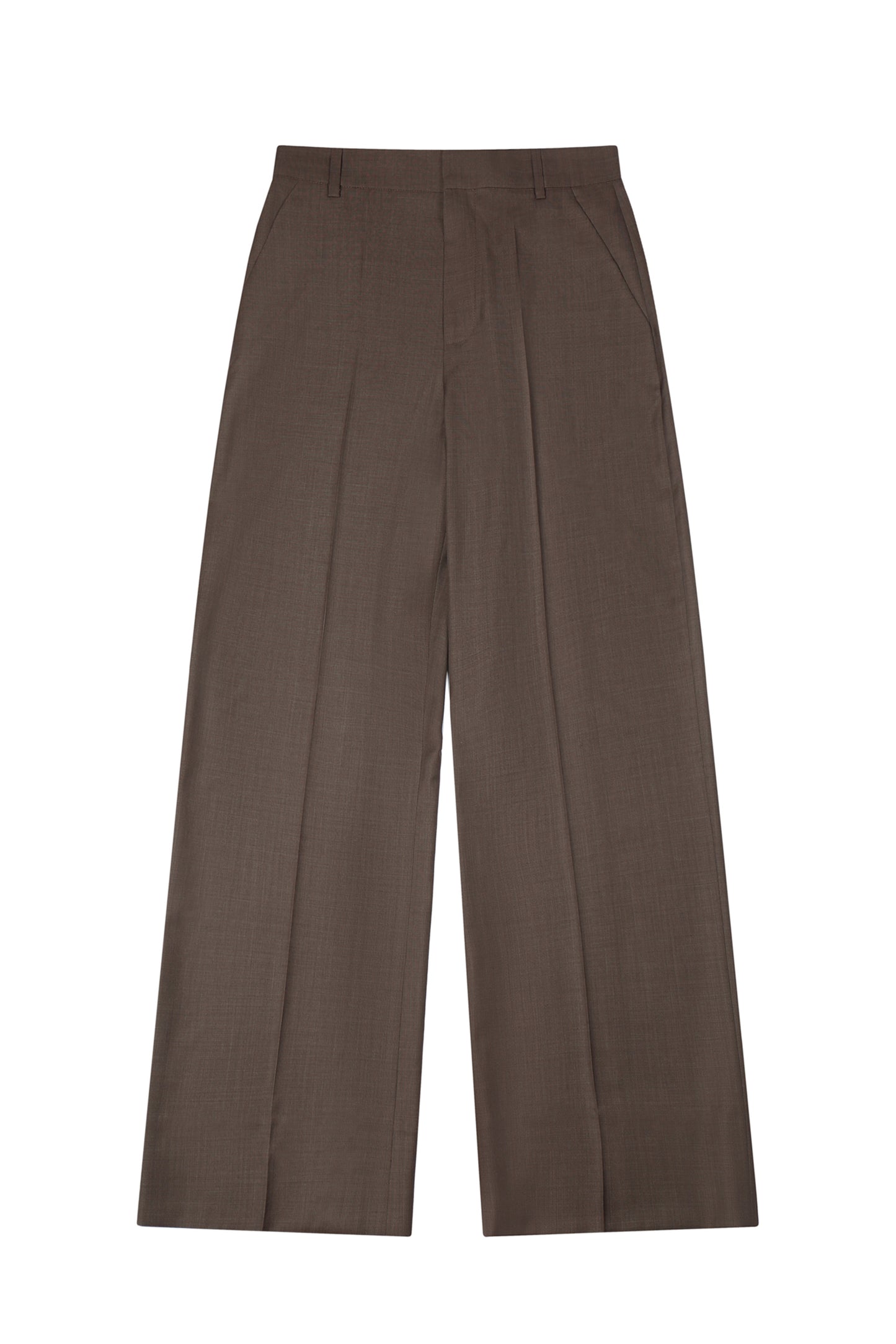 TAILORED WIDE-LEG TROUSERS