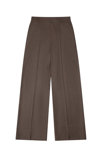TAILORED WIDE-LEG TROUSERS
