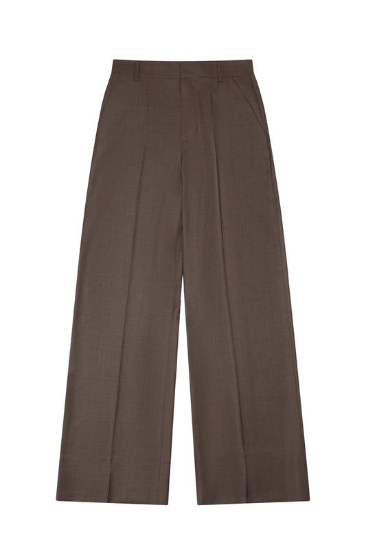 TAILORED WIDE-LEG TROUSERS