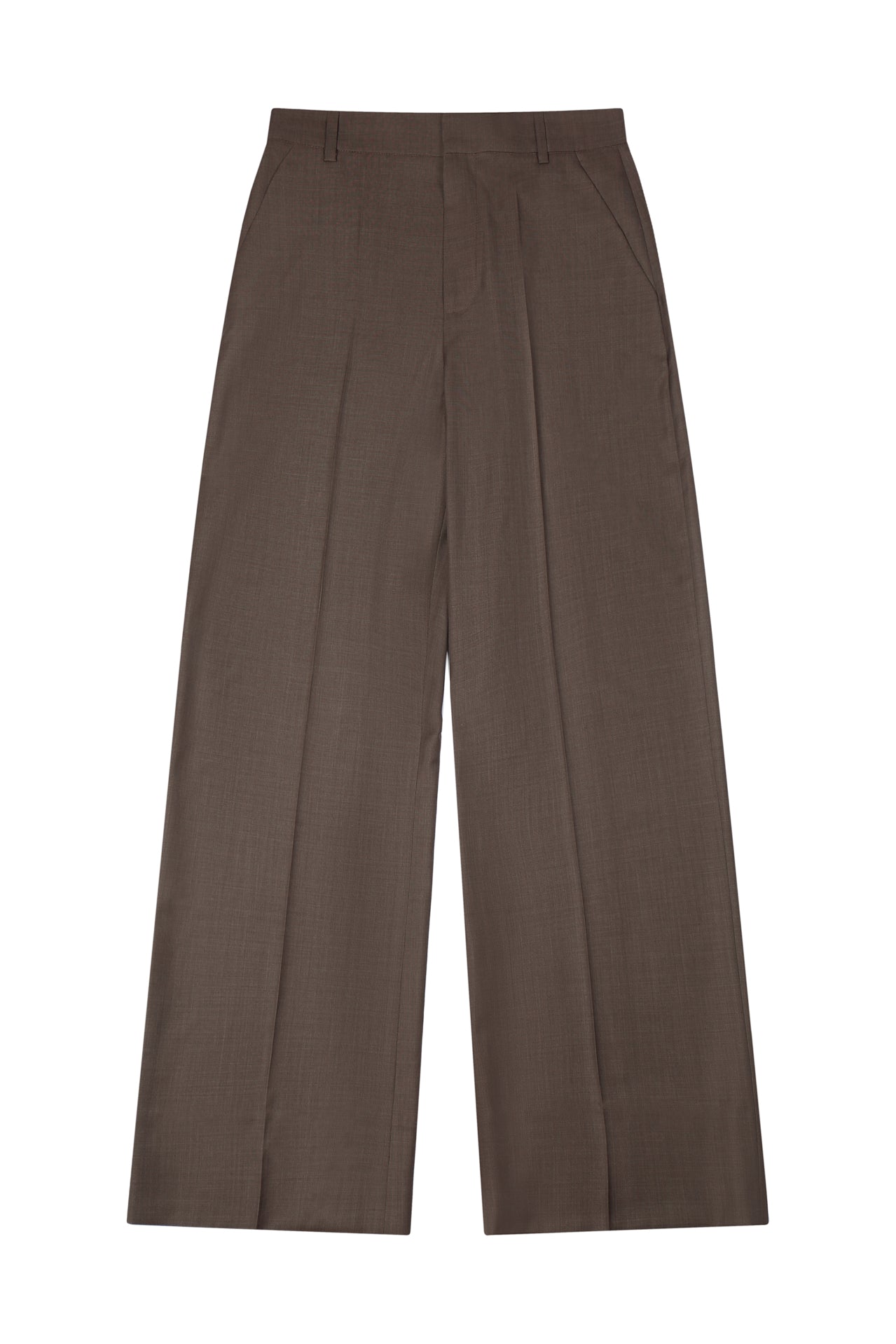 TAILORED WIDE-LEG TROUSERS