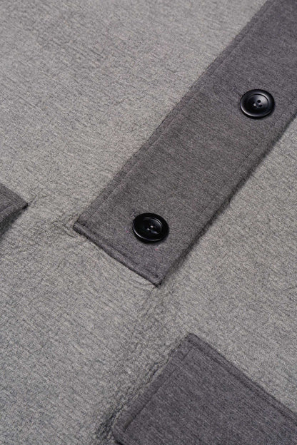 HEAVYWEIGHT HOODED VEST WITH UTILITY POCKETS
