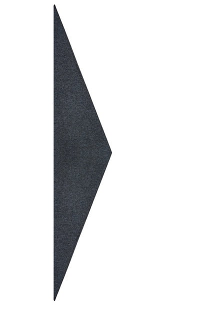 TWO-TONE REVERSIBLE WOOL  TRIANGULAR SCARF