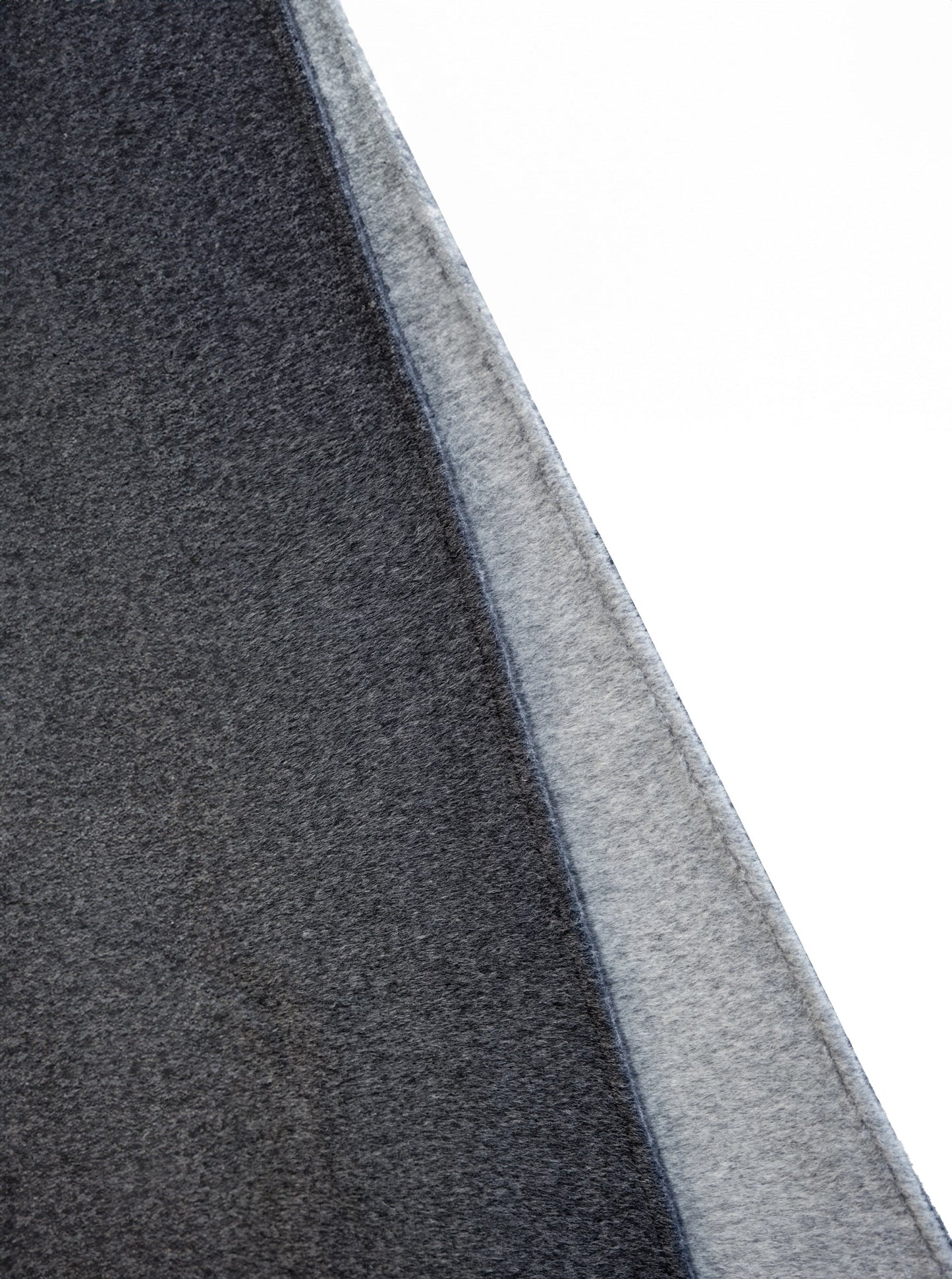 TWO-TONE REVERSIBLE WOOL RECTANGLE SCARF