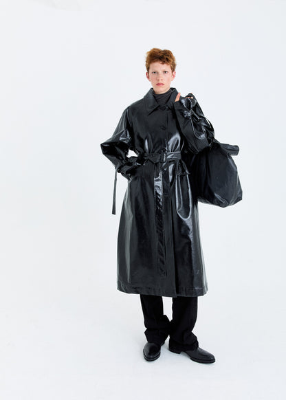 COATED COTTON EXTRA LARGE TOTE BAG