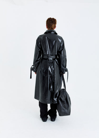 COATED COTTON EXTRA LARGE TOTE BAG