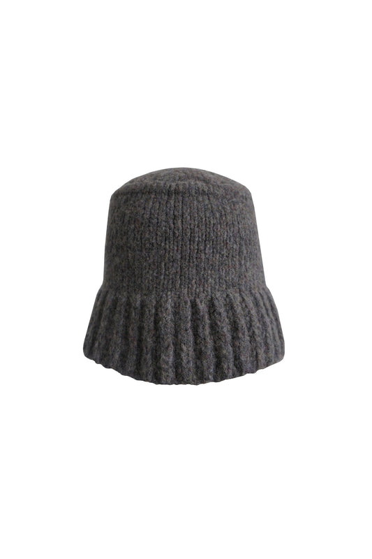 WOOL BUCKET HAT (MADE OF ITALIAN YARN)