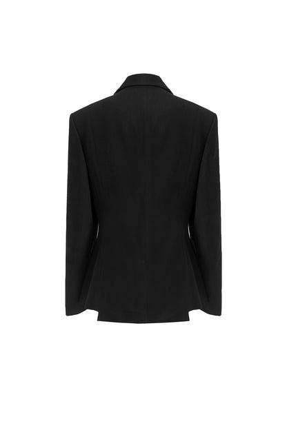 DOUBLE-BREASTED BLAZER