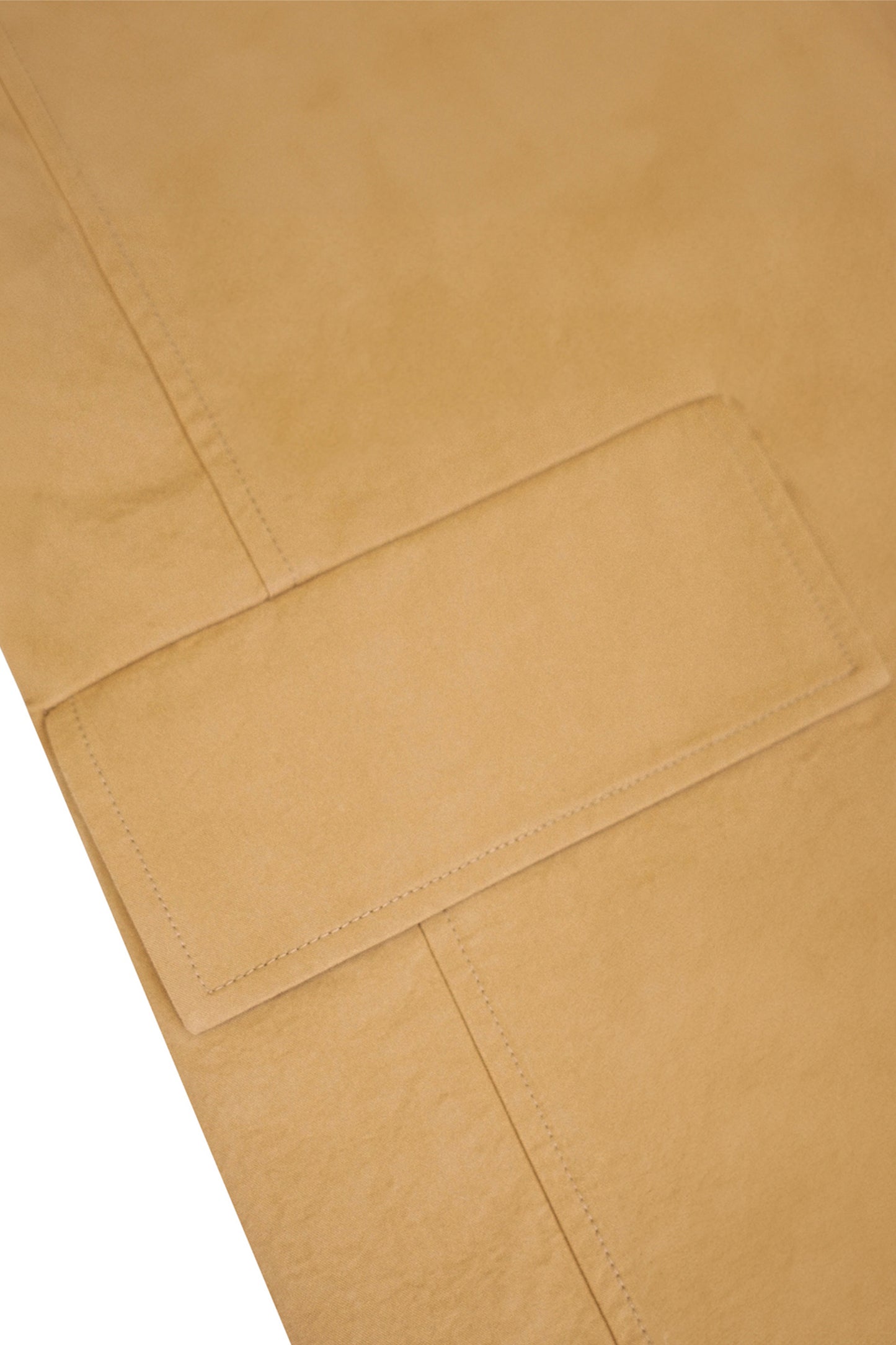 BUTTONED WAIST-TIED UTILITY JACKET