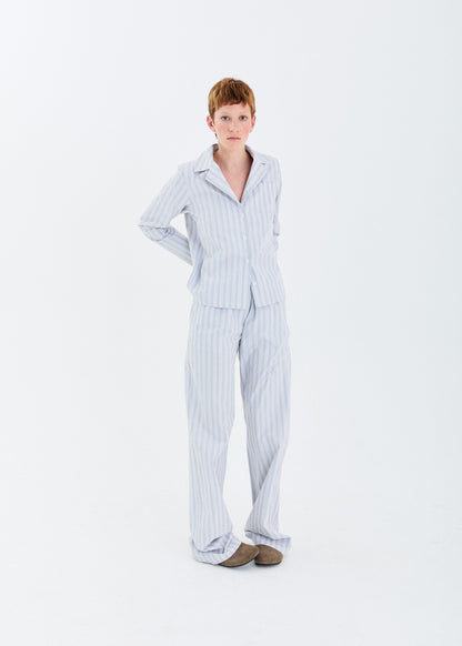 STONEWASHED STRIPED SHIRT