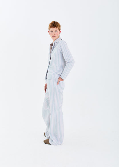 STONEWASHED STRIPED SHIRT