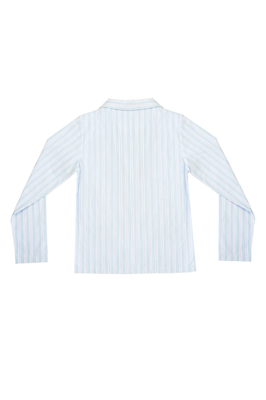 STONEWASHED STRIPED SHIRT