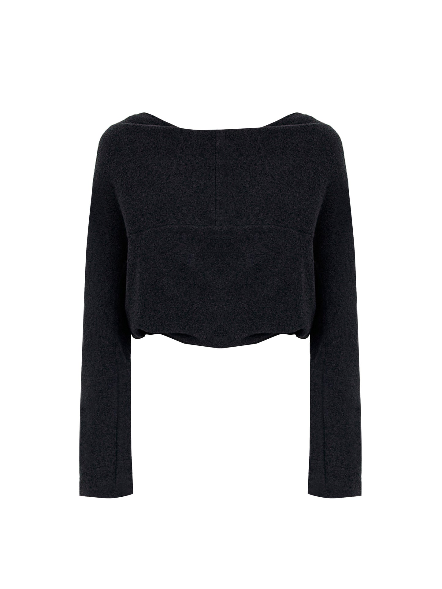 FLEECE REVERSIBLE TWISTED TOP