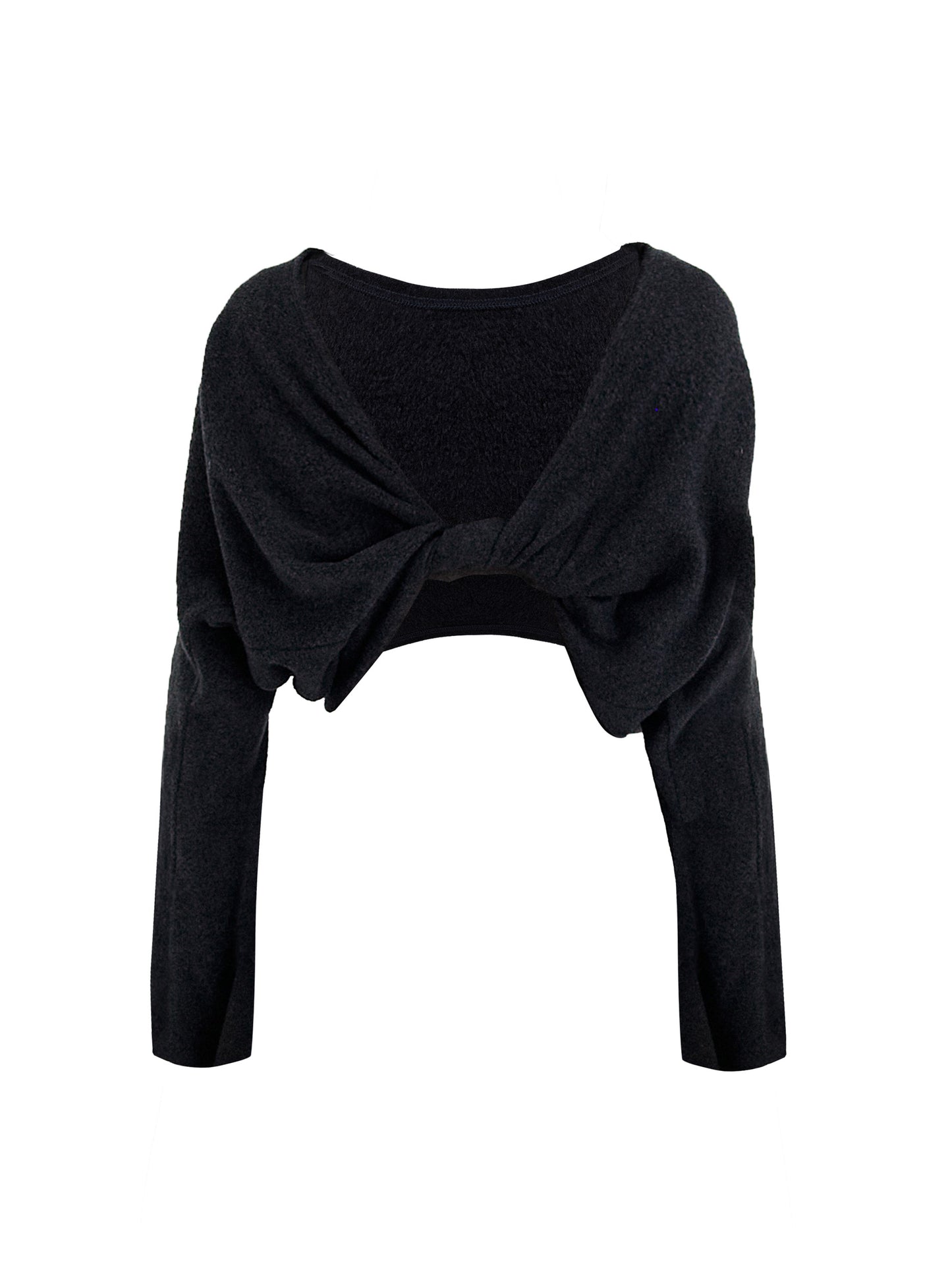 FLEECE REVERSIBLE TWISTED TOP