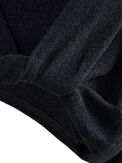 FLEECE REVERSIBLE TWISTED TOP