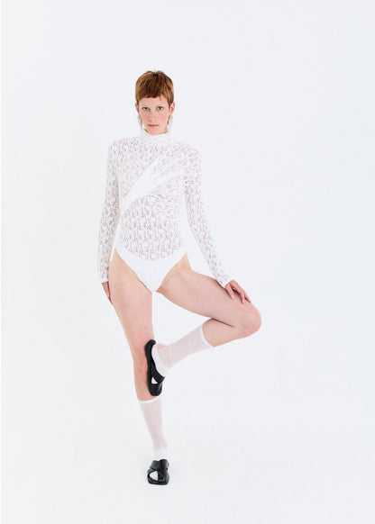 REVERSIBLE TWISTED-KNOT TOP  BLACK