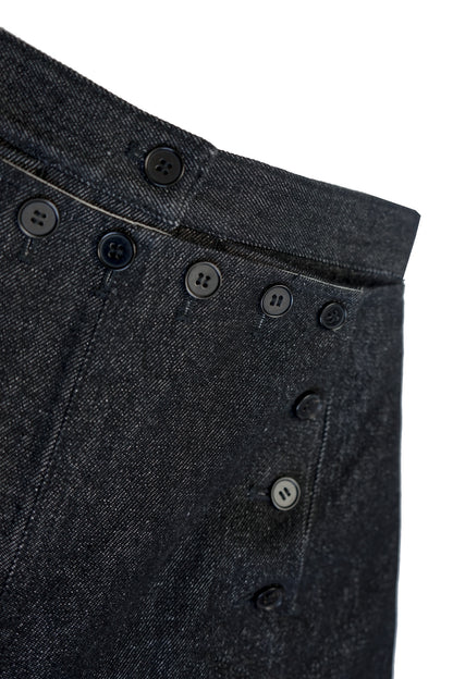 STONEWASHED SAILOR TROUSERS