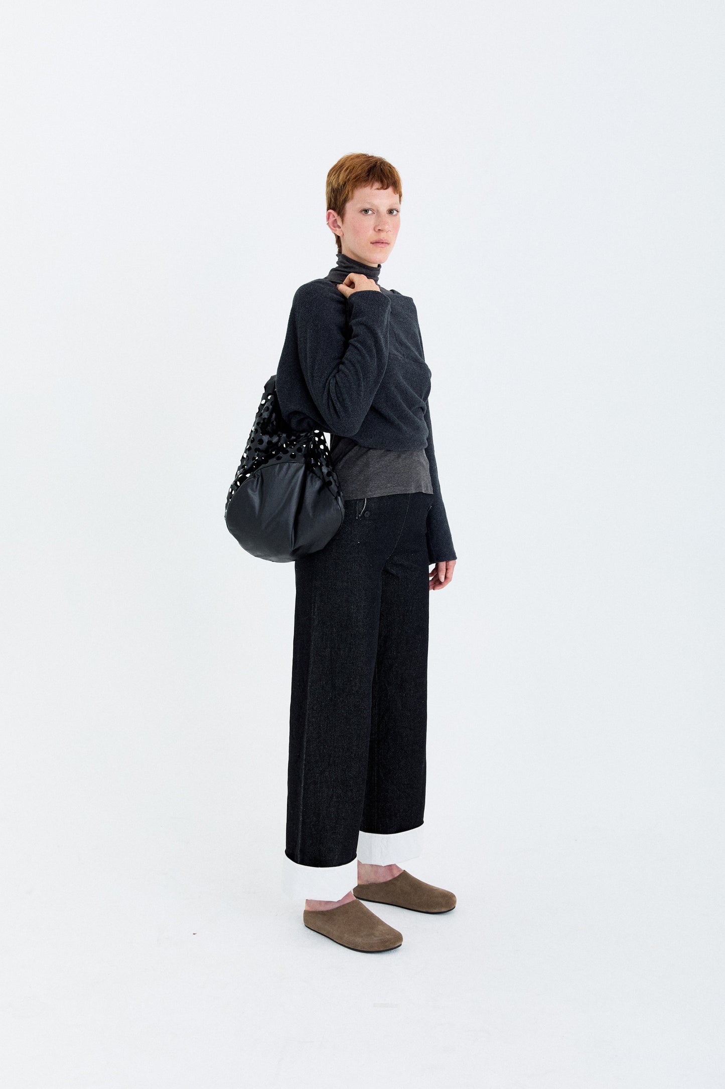 STONEWASHED SAILOR TROUSERS