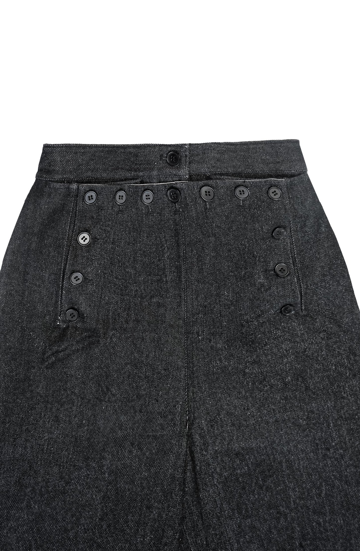 STONEWASHED SAILOR TROUSERS