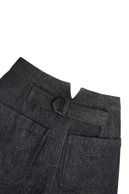 STONEWASHED SAILOR TROUSERS