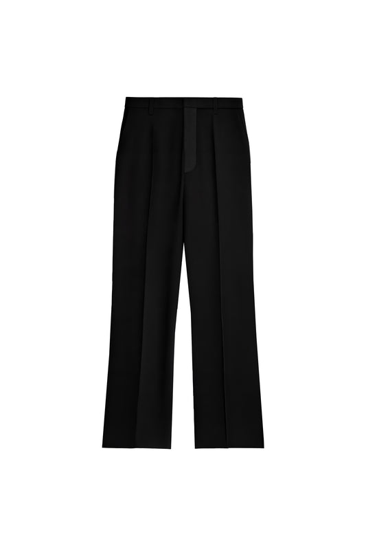 STRAIGHT-LEG SUIT TROUSERS