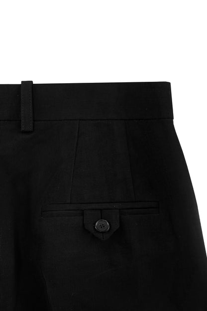 ASYMMETRICAL TWISTED-KNOT STRUCTURED SKIRT