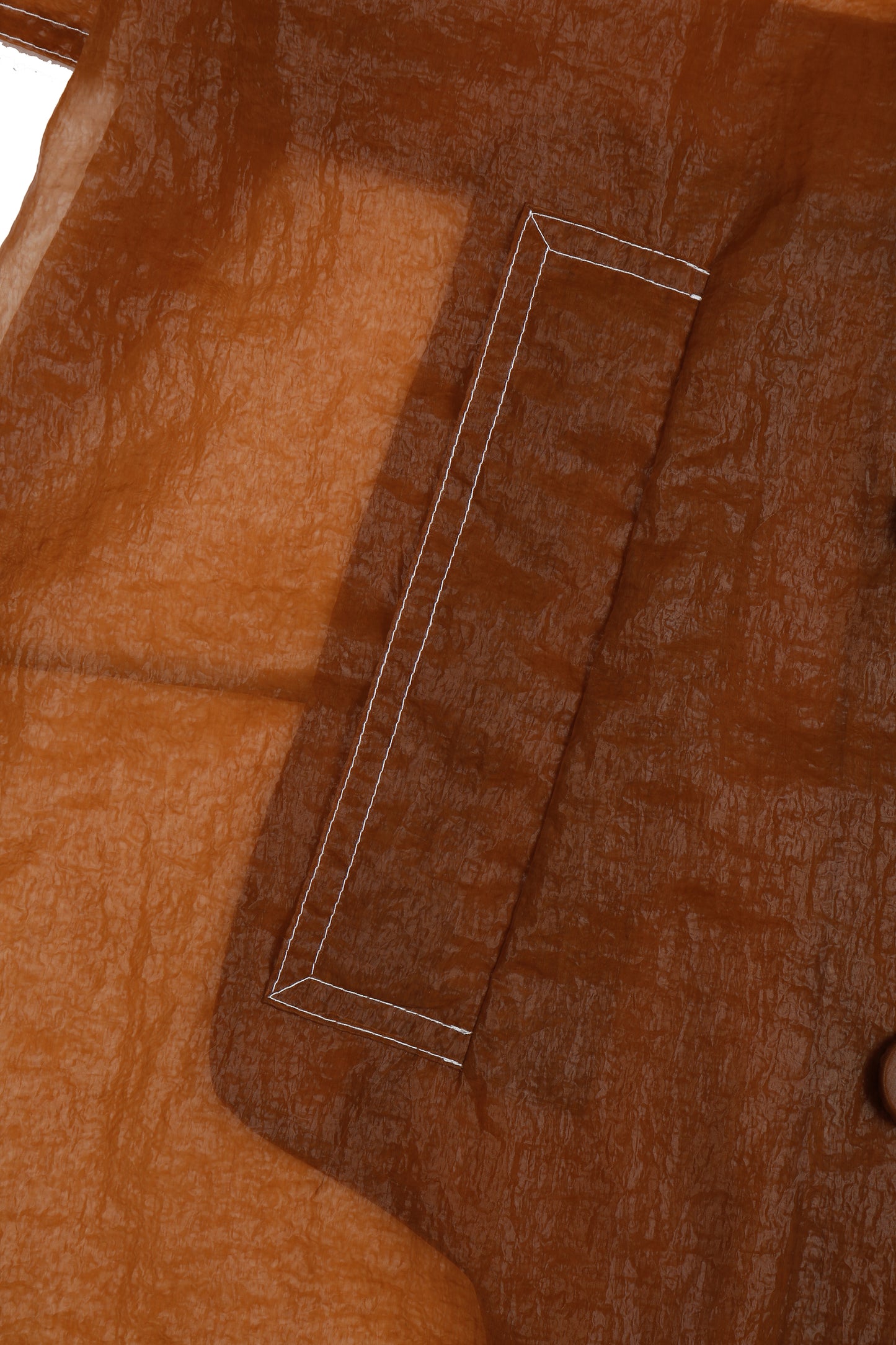 SHEER NYLON TRENCH COAT