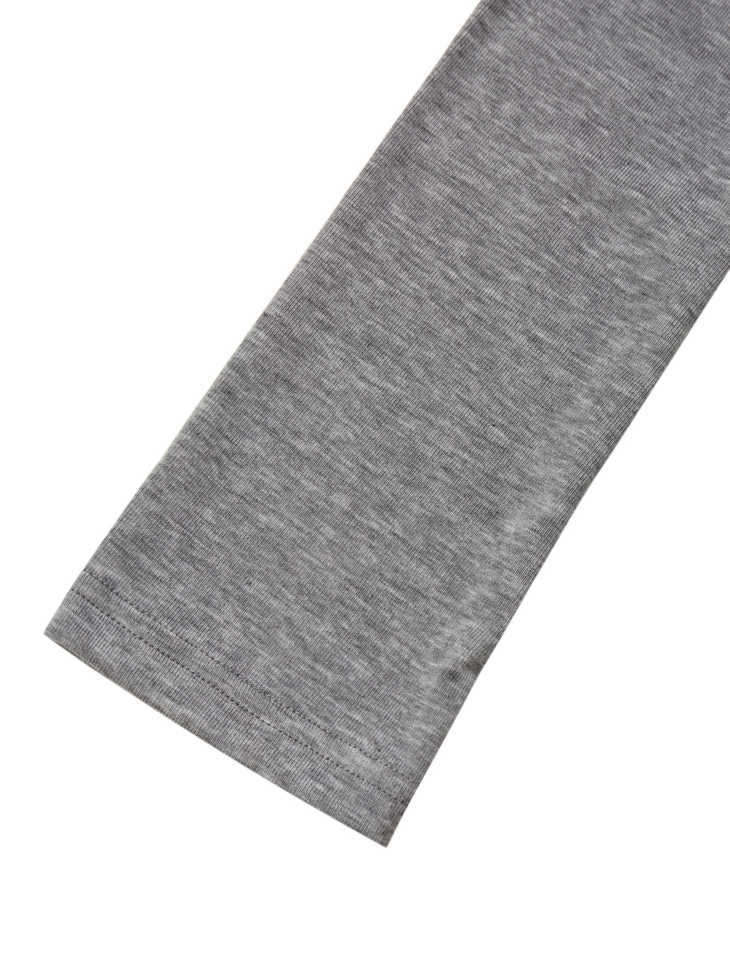 GREY TWISTED LONG JERSEY SLEEVE TOP