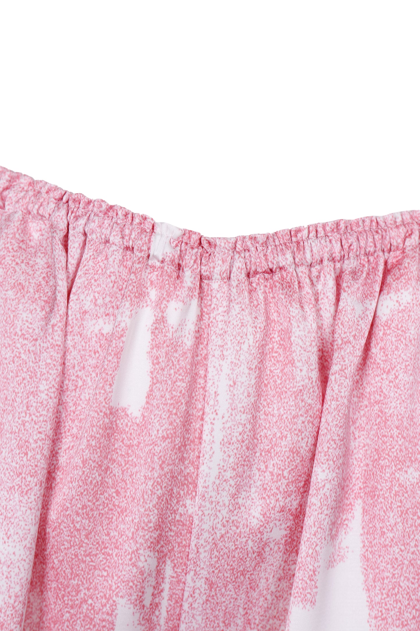 GRADIENT PRINTED WIDE TROUSERS