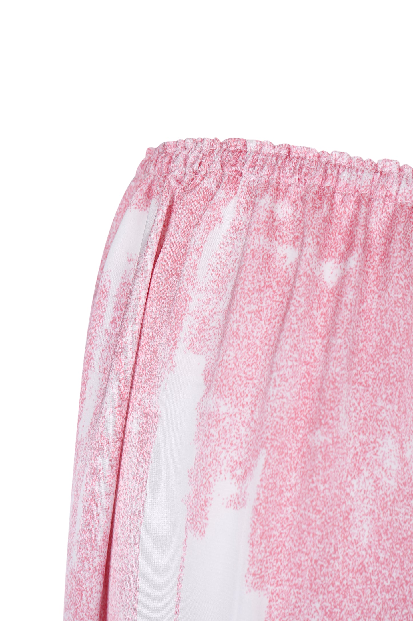 GRADIENT PRINTED WIDE TROUSERS